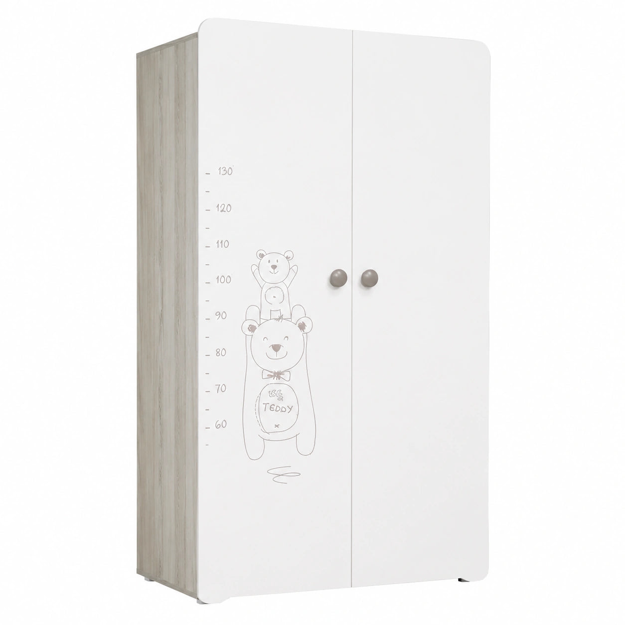 Armadio per Bambini a 2 Ante con Design Teddy