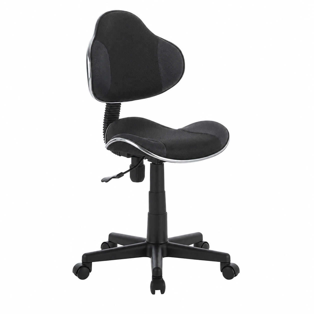 Sedia Girevole Ergonomica per Bambini HJH Office KIDDY GTI-2, Regolabile in Altezza, Nero/Grigio